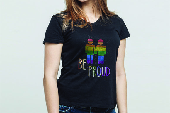 Be Proud for T-shirt and More: Graphics and Crafts