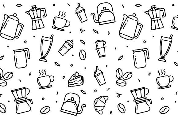 Coffee Time Doodle Hand Drawn: Graphics & Illustrations for Creative Brands