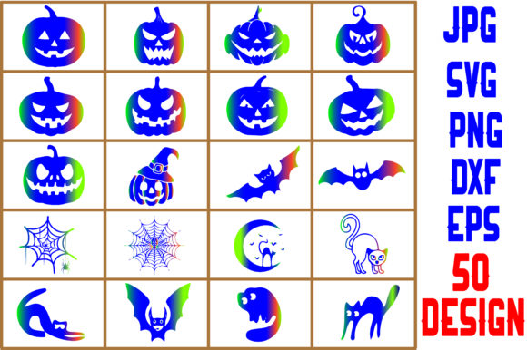 Halloween Designs Bundle: Graphics for Crafts