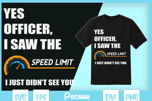 Humor Driver Police Car Mechanics Graphics
