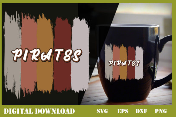 Pirate with Beatiful Pallete Graphics