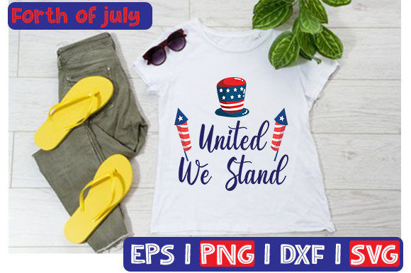 United We Stand: Graphics for T-Shirt Designs